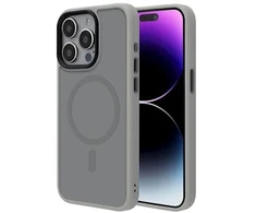 ScreenArmor MagAir Dėklas iPhone 15 Pro Max, pilkas