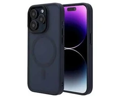 ScreenArmor MagAir Case Apsauginis MagSafe Dėklas Apple iPhone 15 Pro mėlynos spalvos