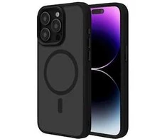 ScreenArmor MagAir Case Apsauginis MagSafe Dėklas Apple iPhone 15 Pro Max juodos spalvos