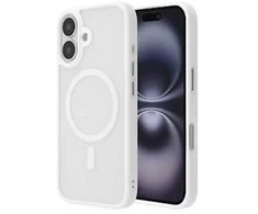 ScreenArmor MagAir Case Apsauginis MagSafe Dėklas Apple iPhone 16 baltos spalvos