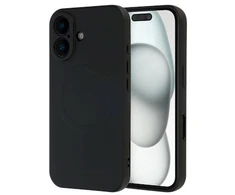ScreenArmor MagFlex Case Apsauginis MagSafe Dėklas Apple iPhone 16, juodos spalvos