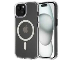 ScreenArmor MagShock Armor Case Apsauginis MagSafe Dėklas Apple iPhone 15 skaidrus