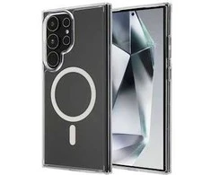 ScreenArmor MagShock Armor Case Apsauginis MagSafe Dėklas Samsung Galaxy S24 Ultra skaidrus