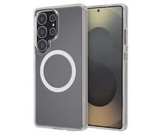 ScreenArmor MagShock Armor Case Apsauginis MagSafe Dėklas Samsung Galaxy S25 Ultra skaidrus