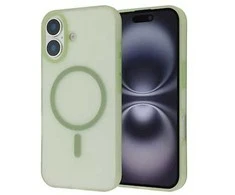 ScreenArmor MagSoft Case Apsauginis MagSafe Dėklas Apple iPhone 17 žalios spalvos
