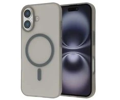 ScreenArmor MagSoft Case Apsauginis MagSafe Dėklas Apple iPhone 17 pilkos spalvos