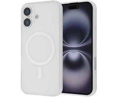 ScreenArmor MagSoft Case Apsauginis MagSafe Dėklas Apple iPhone 17 baltos spalvos