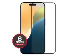 ScreenArmor Pilnai Dengiantis Grūdintas Stiklas Apple iPhone 16/15 – 6vnt
