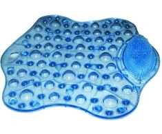 Secubac Iv Aston Vonios kilimėlis - Siurbtukas Mėlynas 370mm x 380mm
