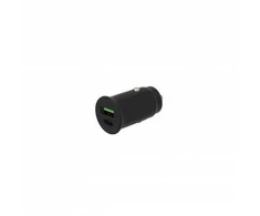 SEEK TOTI 30W Type-C + USB A Car Fast Charger, Juodas