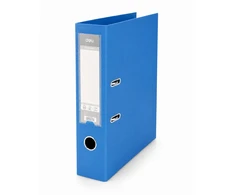 Segtuvas Deli Lever Arch A4, 70 mm, PP/PP, mėlynos spalvos