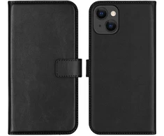 Selencia natūralios odos atverčiamas dėklas, skirtas iPhone 13 – Juodas