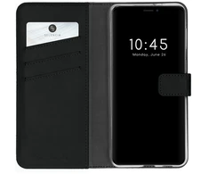 Selencia natūralios odos atverčiamas dėklas, skirtas iPhone 13 Mini – juodas