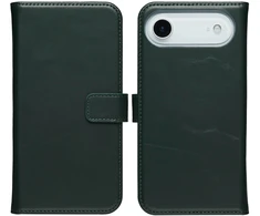Selencia natūralios odos atverčiamas dėklas, skirtas iPhone Air – žalias