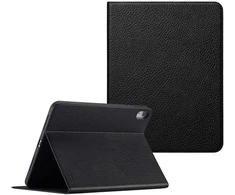 Selencia Riva atverčiamas dėklas, skirtas iPad 11 (2025) 11 colių A16 / iPad 10 (2022) 10.9 colių – Juodas