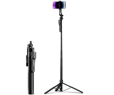 Selfie stick Orico SPM215 tripod 1/4" for phone camera with 360-degree rotation Bluetooth 5.2 – juodos spalvos