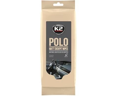 Melle K2 MATINĖS SERVETĖLĖS PRIETAISŲ SKYDELIUI ENERGY SHOT POLO Matinis WIPES 24 VNT.