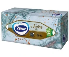 Servetėlės Zewa Softis Box, 80 vnt