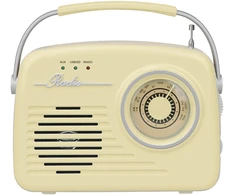 Setty Bluetooth garsiakalbis with radio Retro P350 rusvai gelsvas