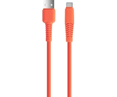 TelForceone Setty kabelis USB - USB-C 1,5 m 2,1A KSA-C-1.5210 oranžinis