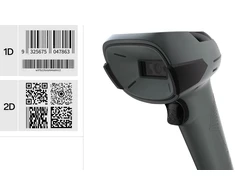 SFN Safescan 310-W Rankinis brūkšninių kodų skaitytuvas 1D/2D CMOS Juoda, Pilka
