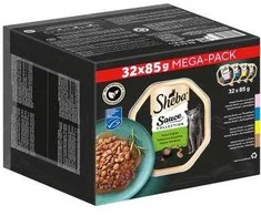 SHEBA anties/vištienos/alkūnės/tuno padažo formelė 32x85g