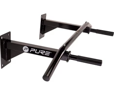 Sieninis skersinis Pure2Improve Chin-Up Bar, M dydžio, juodas