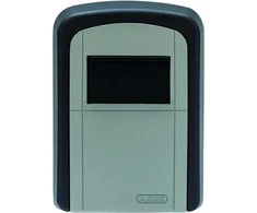 Sieninis raktų seifas Abus, 3.9 x 8.75 x 12 cm, pilka