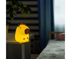 Sieninis šviestuvas LED naktinė lempa FRIENDLY CAPYBARA FNL-12 Forever Light