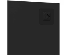 Sieninis veidrodis su LED lemputėmis, 50x80cm, stiklas