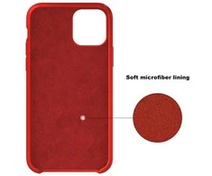 Dėklas SILICONE CASE SAMSUNG GALAXY A03S Raudonas