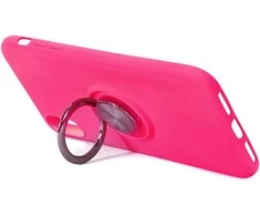 Dėklas Siliconering SILICONE RING IPHONE 12 PRO MAX Rožinis