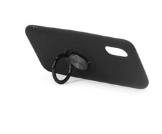 Dėklas Siliconering SILICONE RING XIAOMI REDMI NOTE 9 5G 2021 Juodas