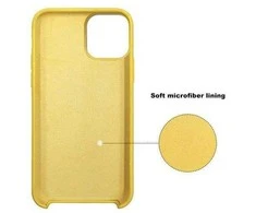 DĖKLAS SILICONE CASE XIAOMI MI 10T / MI 10T PRO Geltonas