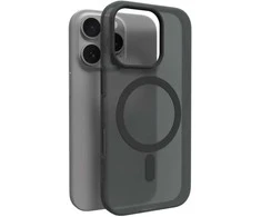 Silikoninis Puro Daylight MagSafe Apple iPhone 16 Pro Max – dėklas telefonui juodos spalvos