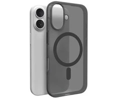 Puro Daylight MagSafe silikoninis dėklas iPhone 16 Plus – telefono dėklas, juodos spalvos