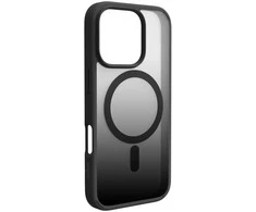 Silikoninis Puro Gradient MagSafe Apple iPhone 16 Pro – dėklas telefonui juodos spalvos