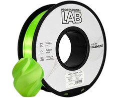 Silk 3D Plastikas – Filamentas PLA žalios spalvos | 1.75 mm, 1kg | Professional LAB