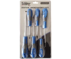 SILVER Sidabrinis Sidabrinis ATSUKTUVAI 6vnt