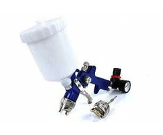 SILVER Sidabrinis SIDABRINIS DAŽYMO PISTOLETAS SU MANOMETRU 1,4mm H-827