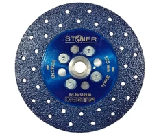 SILVER Sidabrinis Sidabrinis DEIMANTINIS ŠLIFAVIMO DISKAS 125mm STONER