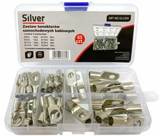 SILVER Sidabrinis KONEKTORY OCZKOWE 65el.