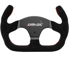 Simagic P-325C lenkta pavara be stebulės, 325 mm, su alcantara danga