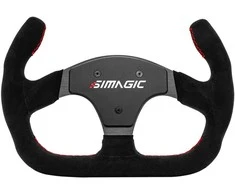 Simagic P-325C vairas w/o Hub, 325mm - Alcantara
