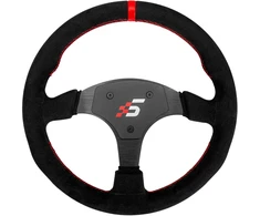 „Simagic P-330R“ vairo ratlankis, aptrauktas „Alcantara“, 330 mm