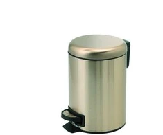 Gedy POTTY šiūkšlių dėžė 5l, aukso spalva