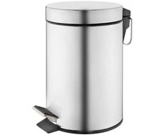 Šiukšliadėžė su pedalu OKKO T-Y0103SS, 3 l, mat. sidabrinė