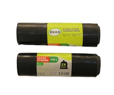 Šiukšlių maišai Okko Extra Strong, 150 l, 5 vnt., 55MK