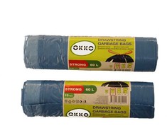 Šiukšlių maišai Okko Strong, 60 l,10 vnt., 30MK
