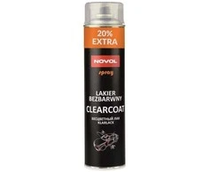 Skaidrus aerozolinis lakas SPRAY CLEARCOAT 600ml │Novol
